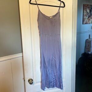 Wilfred lavender silk dress
